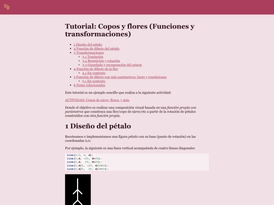tutoriales/c3-copos-flores screenshot