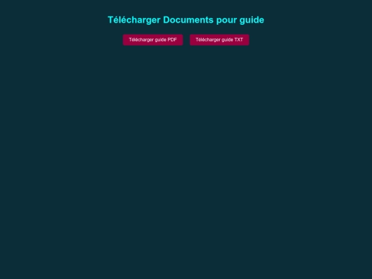 Info screenshot