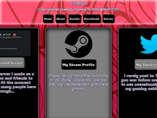 links screenshot