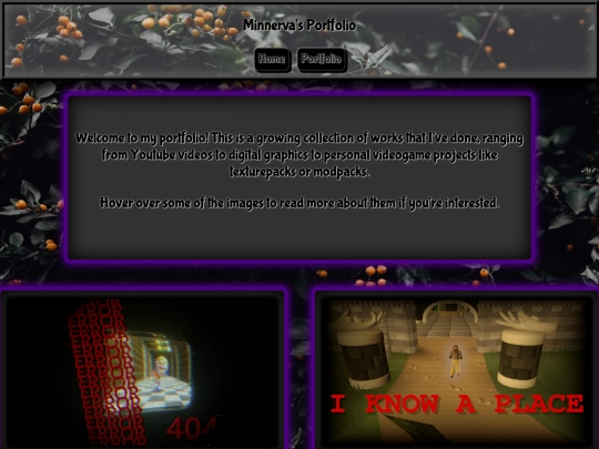 portfolio screenshot