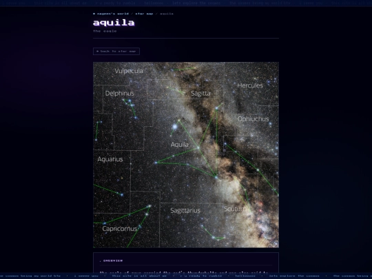 starmap/aquila screenshot