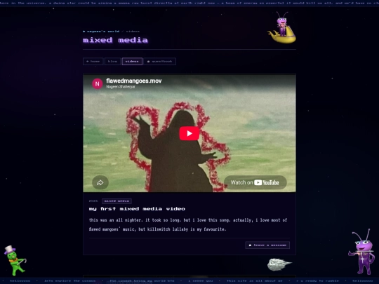 videos screenshot