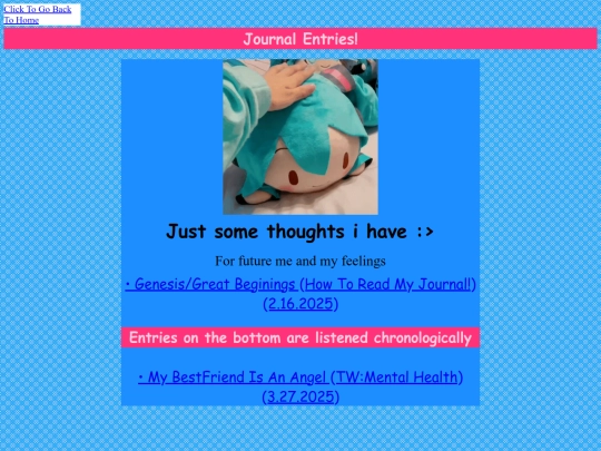 JournalHome screenshot