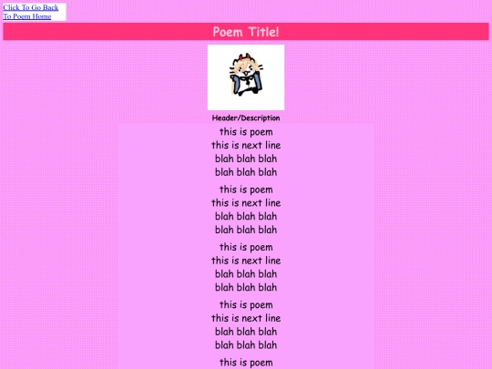Poem1 screenshot
