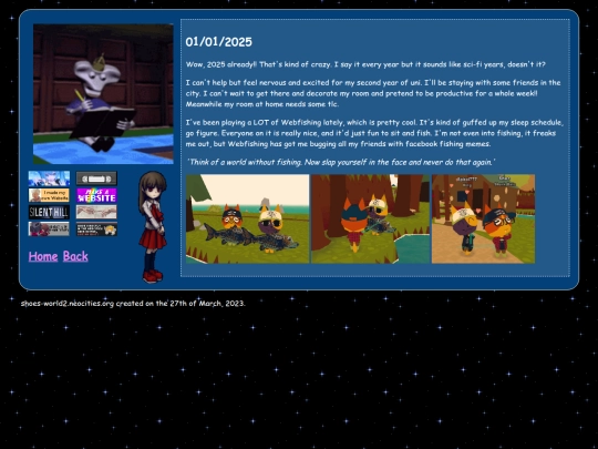 blog screenshot