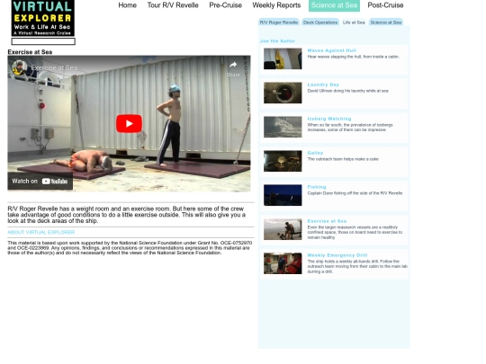video_pages/Life_at_Sea/Exercise_at_Sea screenshot