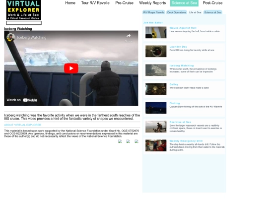 video_pages/Life_at_Sea/Ice_berg_watching screenshot