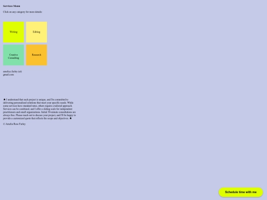 services screenshot