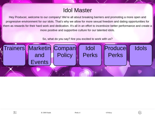 CYOAs/Idol screenshot