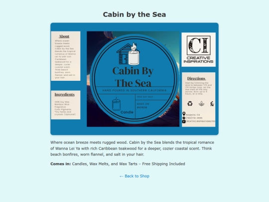 cabin-sea screenshot