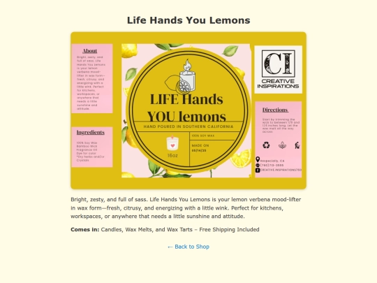 life-lemons screenshot