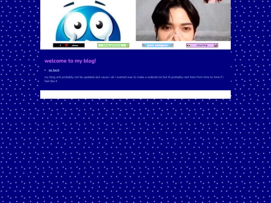 blog screenshot