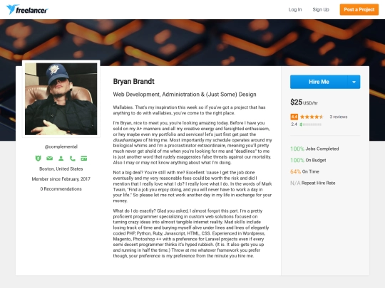 freelancer screenshot