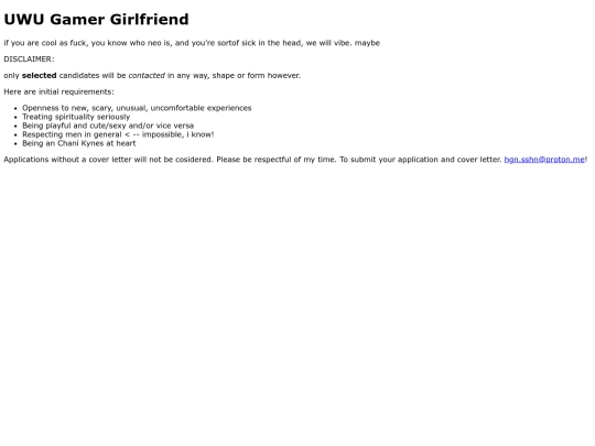 jobs/uwu-gamer-girlfriend-or-more/jd screenshot