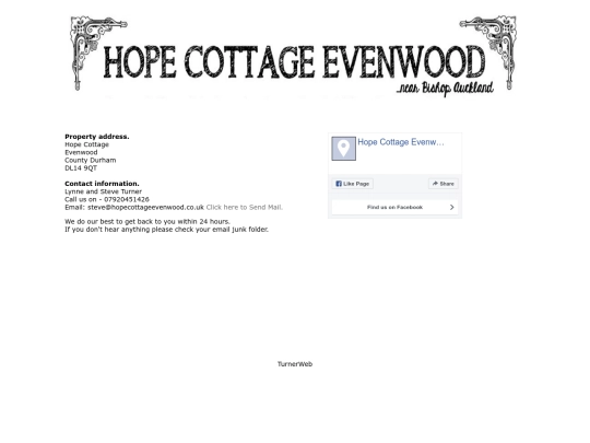 Contact us screenshot