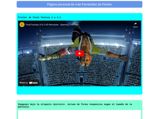 P2P_pagina_personal screenshot
