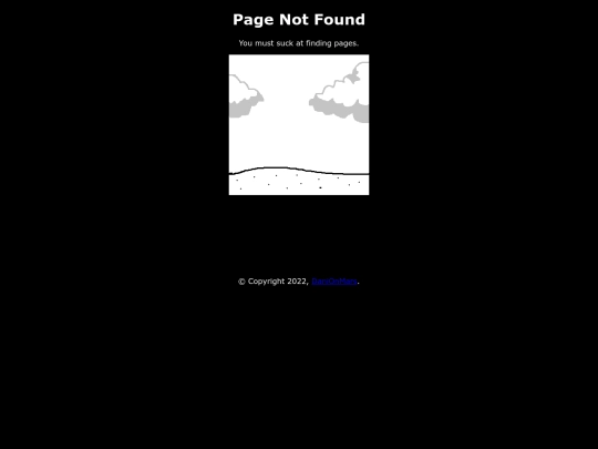 not_found screenshot