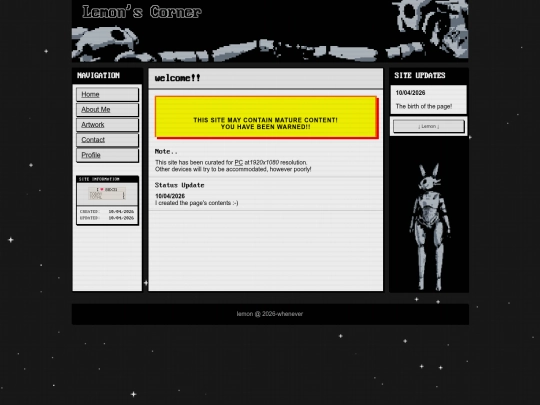index screenshot