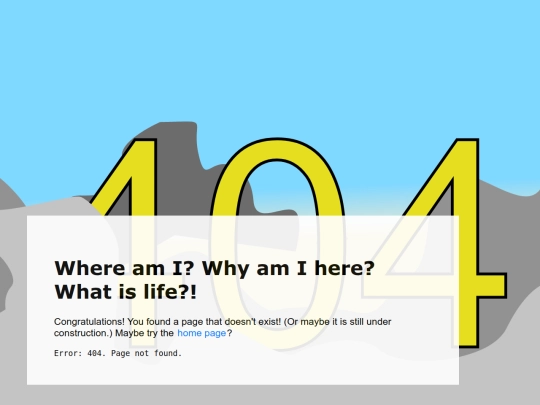 not_found screenshot