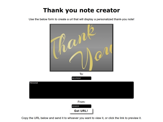 projects/thank-you screenshot