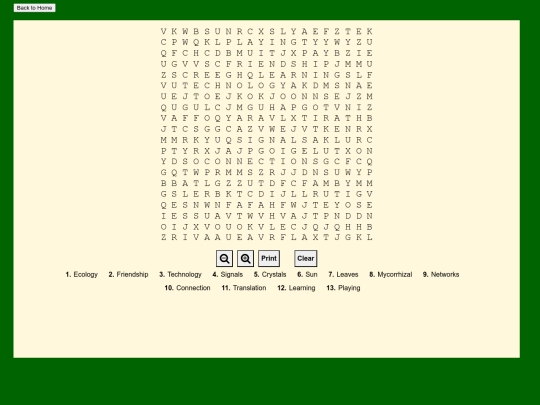 wordsearch screenshot