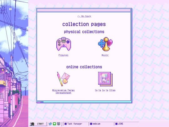 collections screenshot