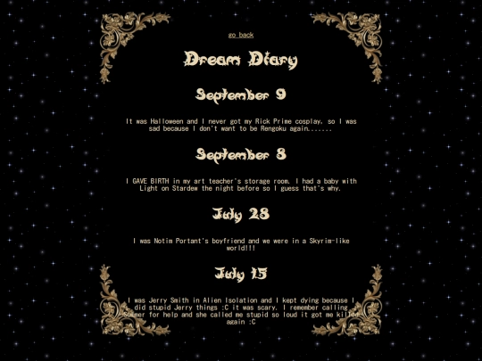 dreams screenshot