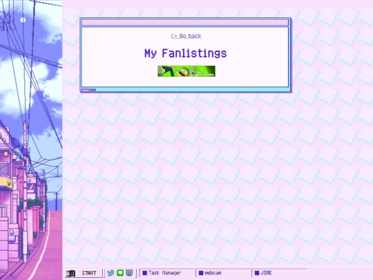 fanlistings screenshot