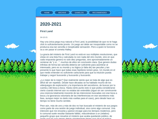 gamelog_old screenshot