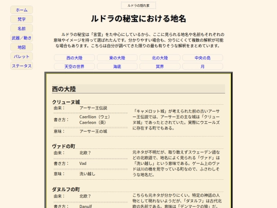 terms/locations screenshot