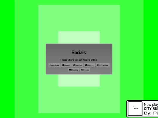socials screenshot