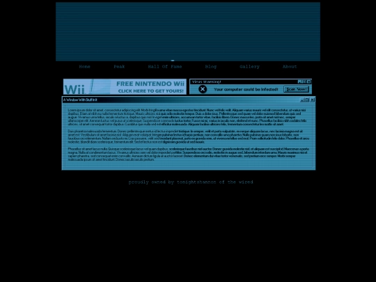 blog screenshot