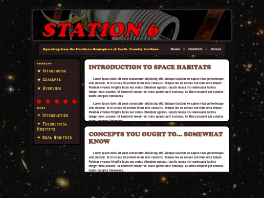 spacehabitats screenshot