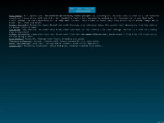 profiles screenshot