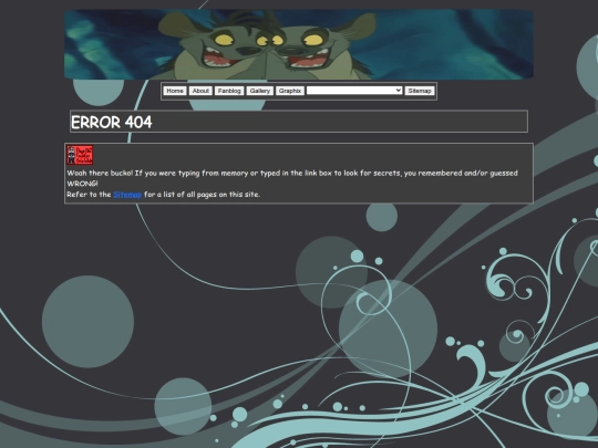 not_found screenshot