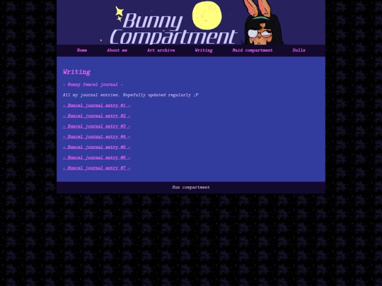 Bunnyfemceljournal screenshot