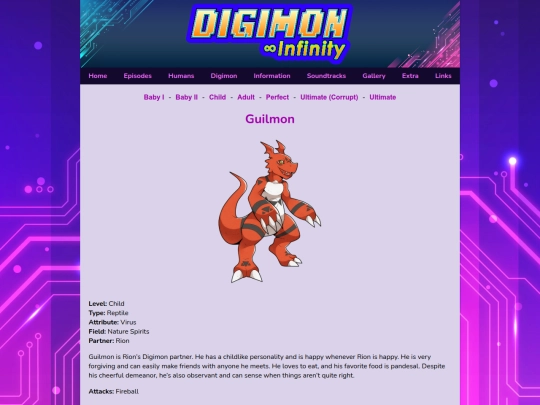 digimon/guilmon screenshot