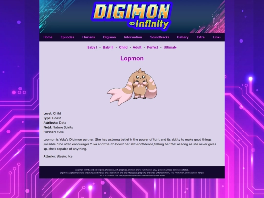 digimon/lopmon screenshot