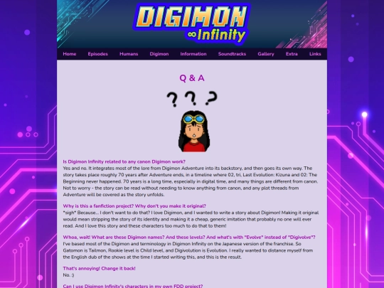 extra/faq screenshot