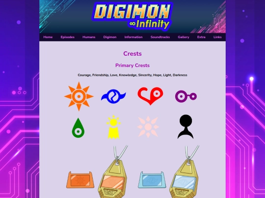 information/crests screenshot