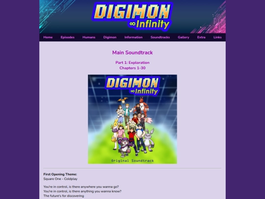 soundtracks/soundtrack-part1 screenshot