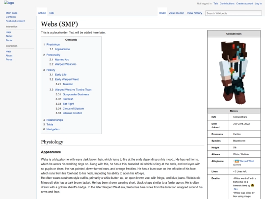 webs screenshot