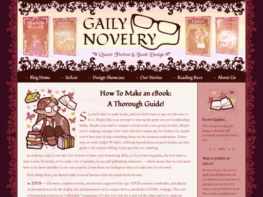 Guides/making-ebooks-overview screenshot