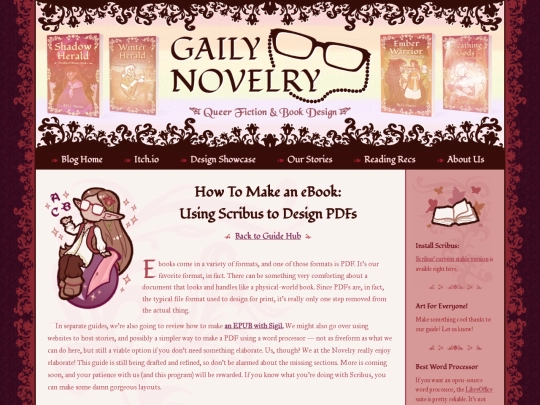 Guides/pdfs-in-scribus screenshot