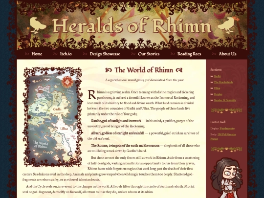 Stories/HoR-Worldlore screenshot