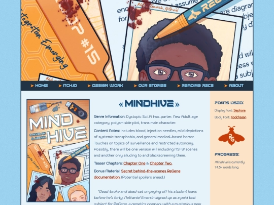 Stories/Mindhive screenshot