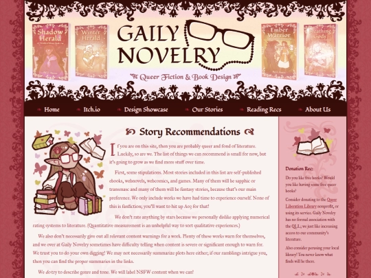 reading-recs screenshot