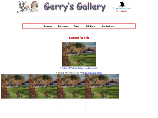 testpage screenshot