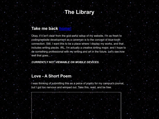 Library screenshot