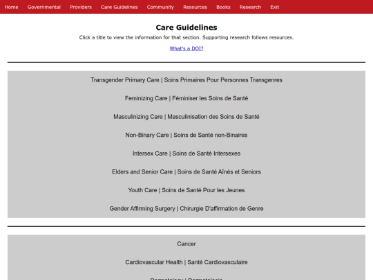 assistant/careguidelines screenshot